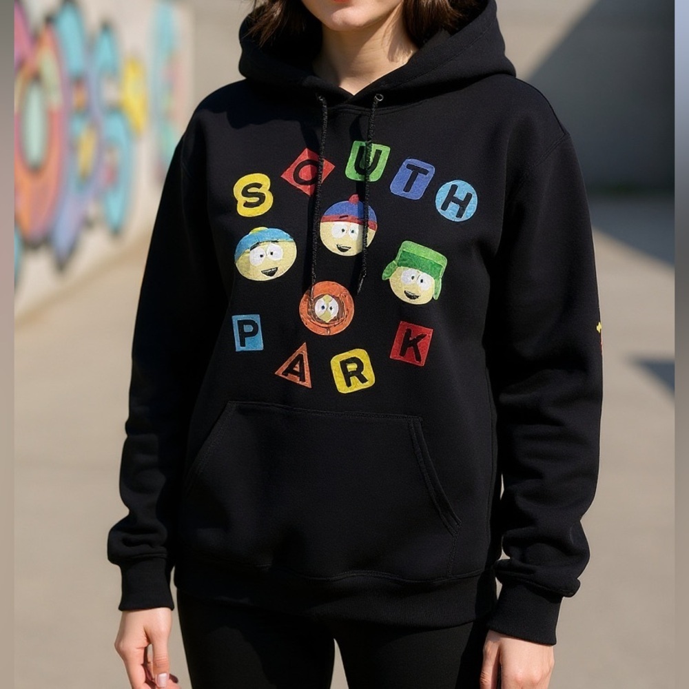 New Southpark Drawstring Hoodie Size M